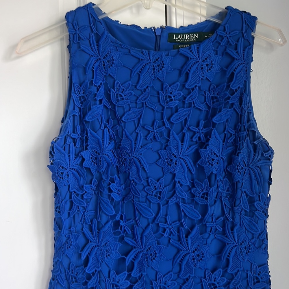 Lauren Ralph Lauren lace dress worn once.